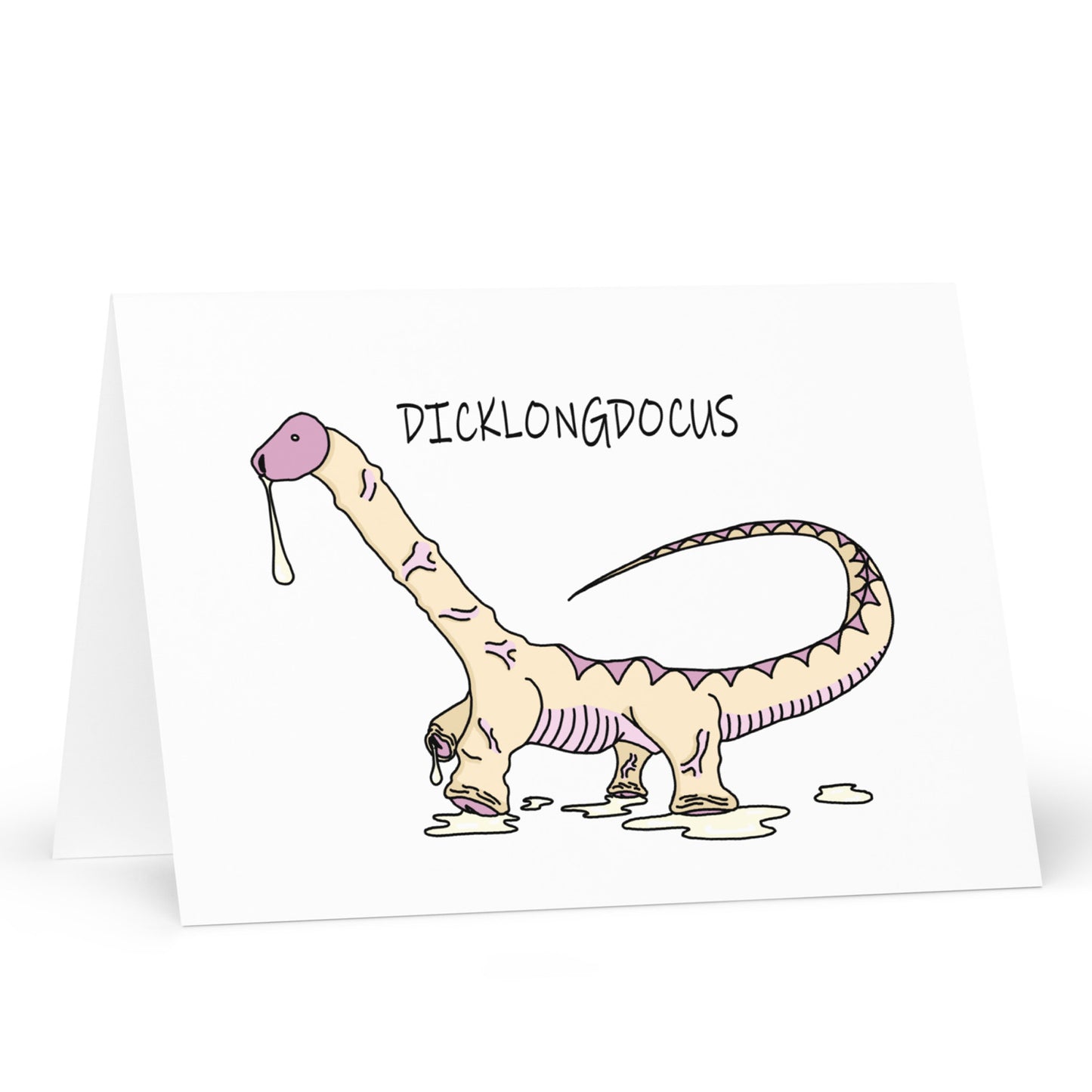 Dicklongdocus Greetings Card