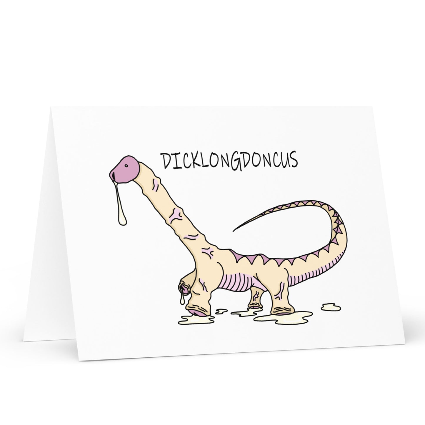 Dicklongdocus Greeting card