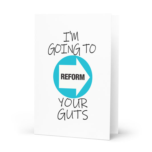 Reform Valentines Greeting card